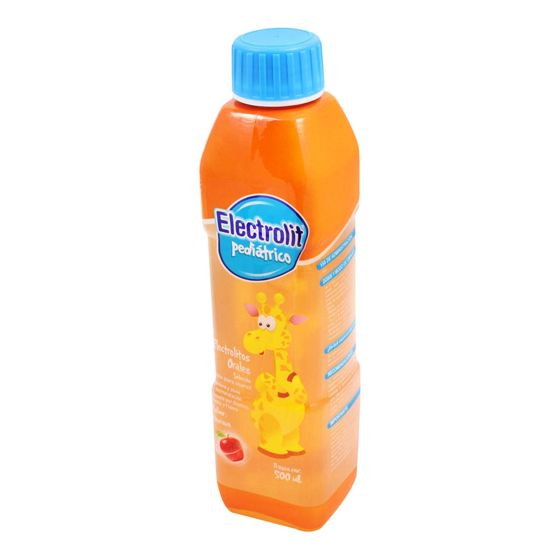 Electrolit Pediatrico Frasco 500Ml Manzana (Electrolitos Orales) - WeCare Pharma