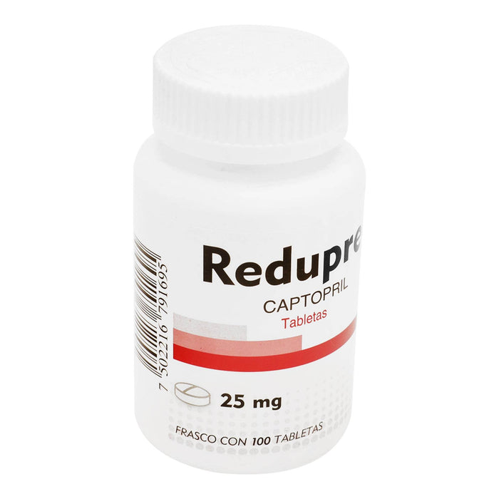Reduprec 25Mg Con 100 Tabletas (Captopril) - WeCare Pharma