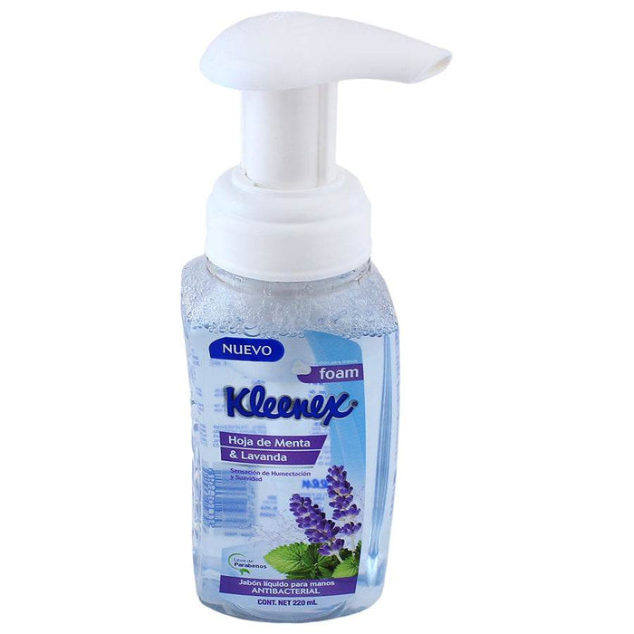 Jabon Liquido Para Manos Kleenex Menta/Lavanda 220Ml - WeCare Pharma