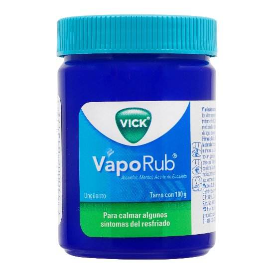 Vick Vaporub Frasco 100Gr (Alcanfor/Mentol/Eucalipto) - WeCare Pharma
