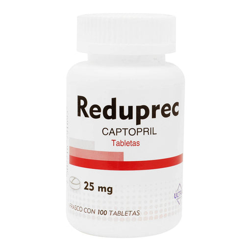 Reduprec 25Mg Con 100 Tabletas (Captopril) - WeCare Pharma