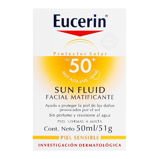 Eucerin Protector Facial Matificante Fluido Fps50 50Ml 1 - 4005800065019