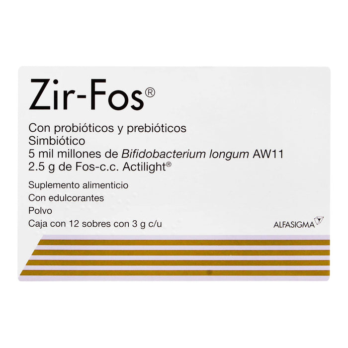 Zir-Fos Sobres 3G Con 12 (Bifidobacterium) - WeCare Pharma