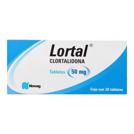 Lortal 50Mg Con 20 Tabletas (Clortalidona) - WeCare Pharma
