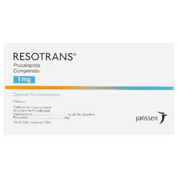 Resotrans 1Mg Con 14 Comprimidos (Prucaloprida) — WeCare Pharma