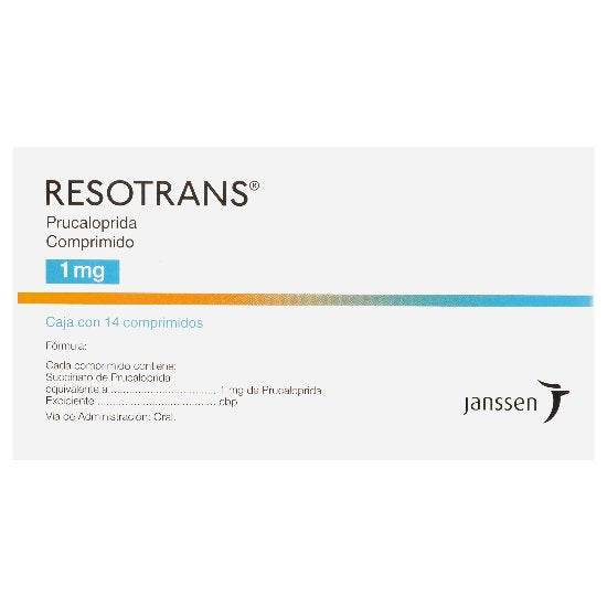 Resotrans 1Mg Con 14 Comprimidos (Prucaloprida) - WeCare Pharma