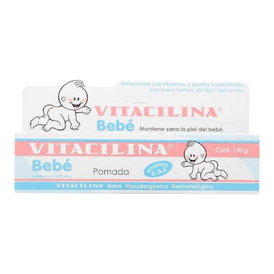 Vitacilina Bebe Pomada 25G 110G (Vitamina A,D,E/Oxido De Zinc) - WeCare Pharma