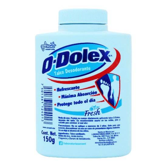 Talco Odolex Fresh 150G - WeCare Pharma