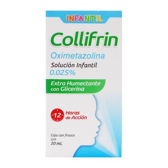 Collifrin Infantil Solución Nasal 0.025% 20Ml (Oximetazolina) - WeCare Pharma
