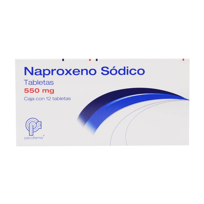 Naproxeno 550Mg Con 12 Psicofarma Tabletas - WeCare Pharma