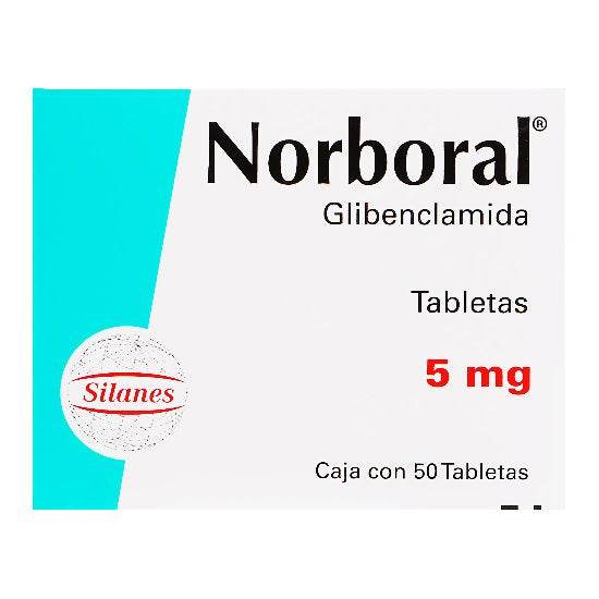 Norboral 5Mg Con 50 Tabletas (Glibenclamida) - WeCare Pharma