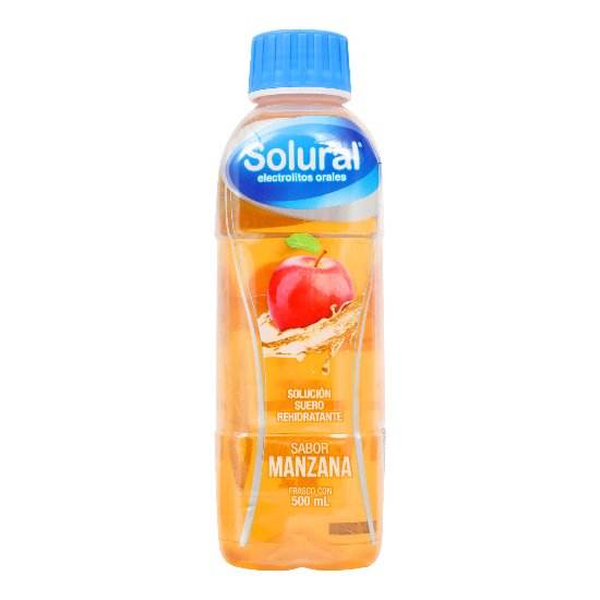Solural Frasco 500Ml Manzana (Electrolitos Orales) - WeCare Pharma