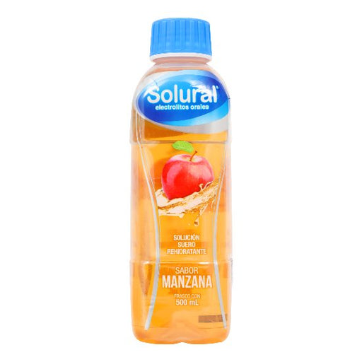 Solural Frasco 500Ml Manzana (Electrolitos Orales) 1 - 7501349029194