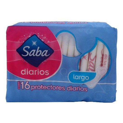 Protectores Diarios Saba Delicate Largos Con 16 - WeCare Pharma