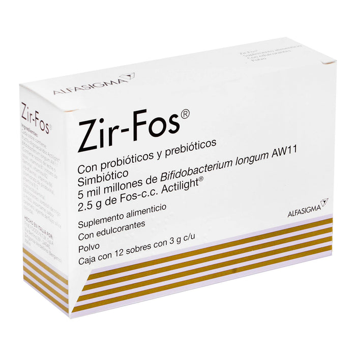 Zir-Fos Sobres 3G Con 12 (Bifidobacterium) - WeCare Pharma