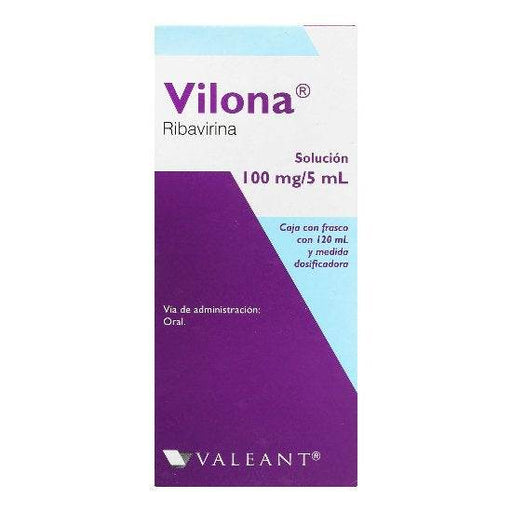 Vilona Solución 100Mg/5Ml 120Ml (Ribavirina) - WeCare Pharma
