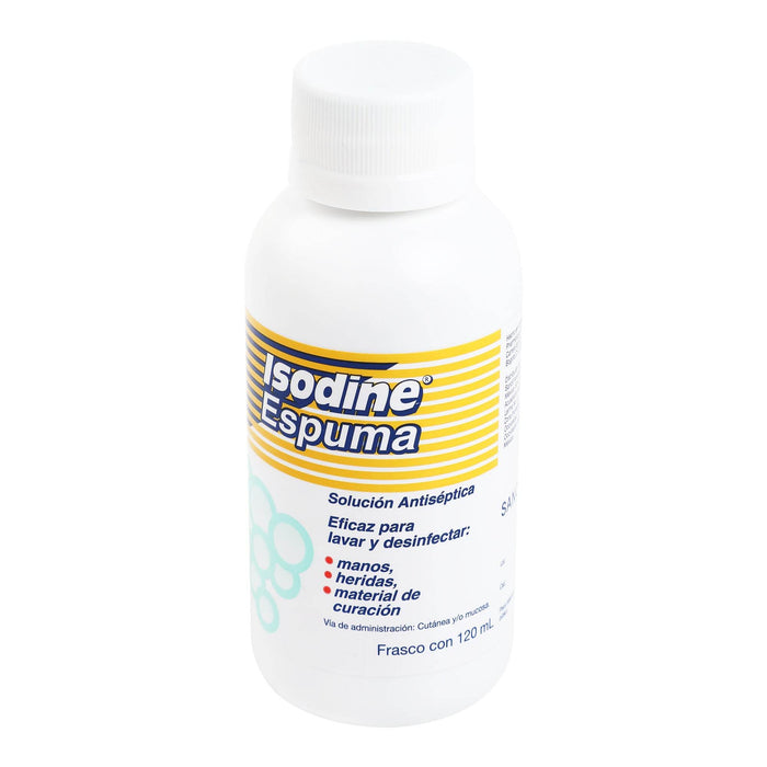 Solución Antiseptica Espuma Isodine 120Ml - WeCare Pharma