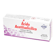 Acido Acetilsalicilico 100Mg Con 30 Tabletas - WeCare Pharma
