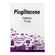 Pioglitazona 15Mg Con 7 Ultra Tabletas - WeCare Pharma
