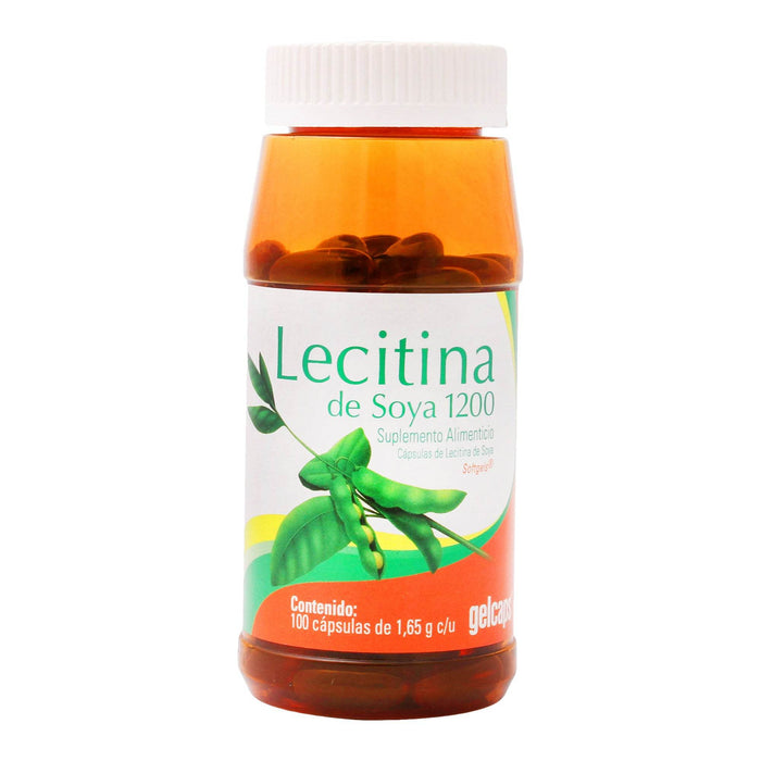 Lecitina De Soya Capsulas 1.65G Con 100 Gelcaps - WeCare Pharma