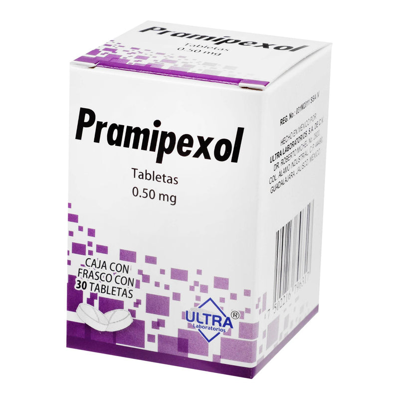 Pramipexol 0.5Mg Con 30 Ultra Tabletas - WeCare Pharma