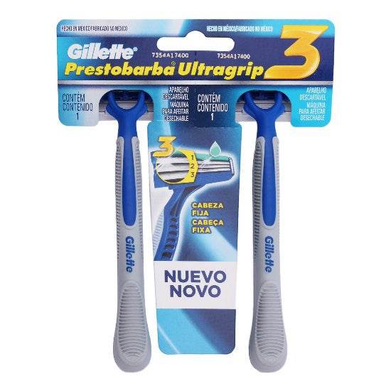 Rastrillo Gillette Prestobarba Ultragrip Con 1 - WeCare Pharma