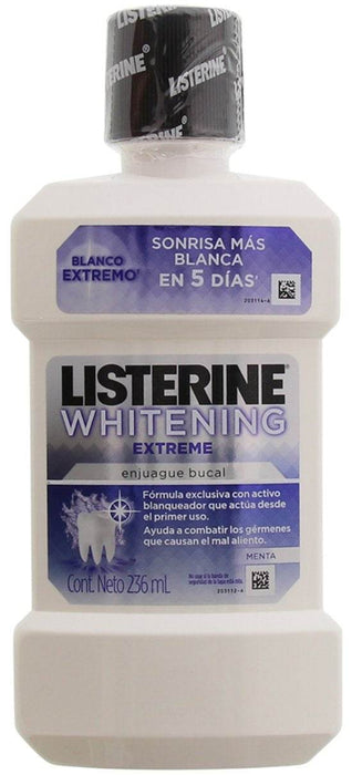Enjuague Bucal Listerine Whitening Extreme 236Ml - WeCare Pharma
