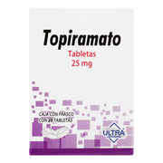 Topiramato 25Mg Con 20 Tabletas - WeCare Pharma