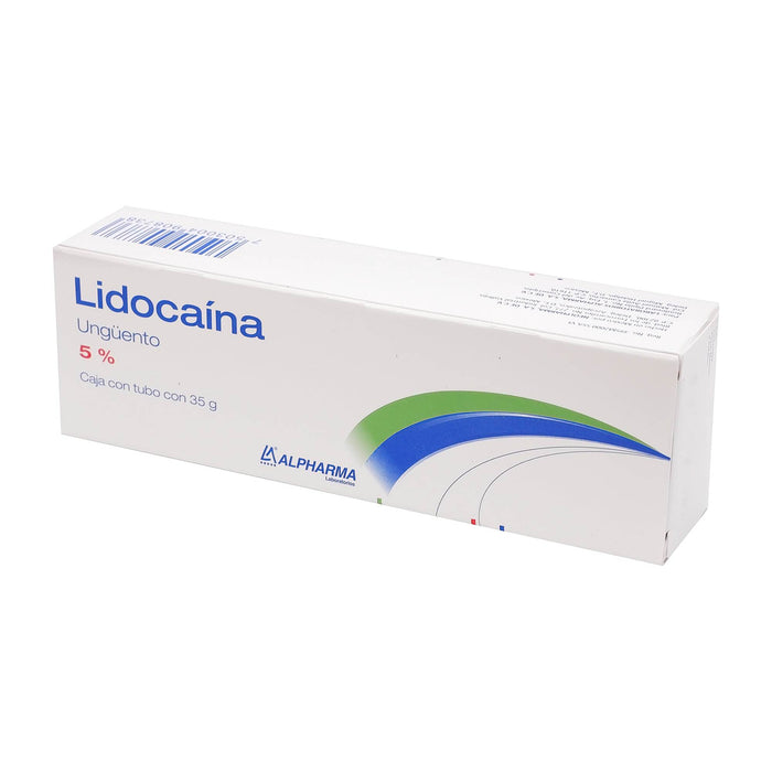 Lidocaina Unguento 5% 35G Alpharma - WeCare Pharma
