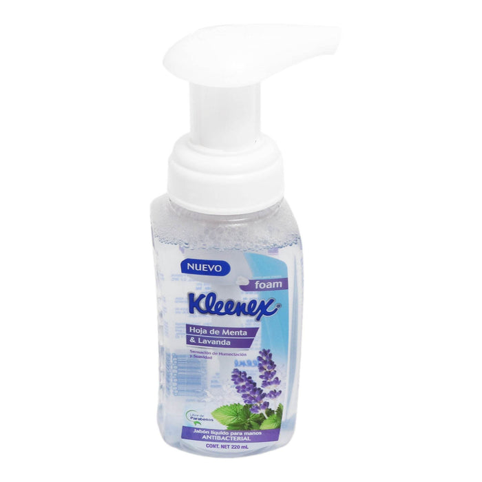 Jabon Liquido Para Manos Kleenex Menta/Lavanda 220Ml - WeCare Pharma