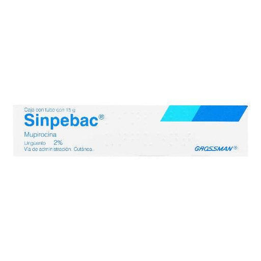 Sinpebac Ung 2% 15G (Mupirocina) - WeCare Pharma