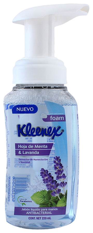 Jabon Liquido Para Manos Kleenex Menta/Lavanda 220Ml - WeCare Pharma