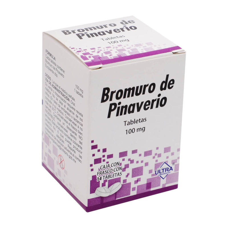 Bromuro De Pinaverio 100Mg Con 14 Ultra Tabletas - WeCare Pharma