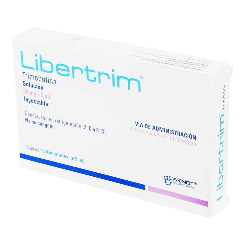 Libertrim 50Mg 5Ml Con 6 Ampulas (Trimebutina) - WeCare Pharma