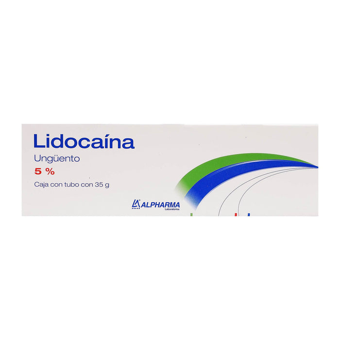 Lidocaina Unguento 5% 35G Alpharma - WeCare Pharma