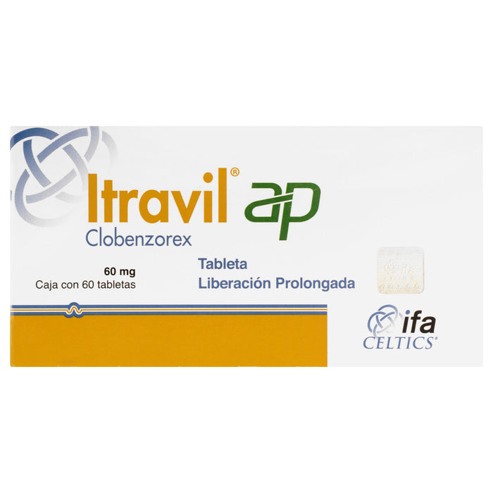 Itravil Ap (Clobenzorex) Tabletas 60Mg Con 60 7501249601872 6