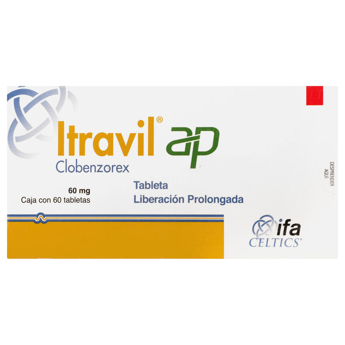 Itravil Ap (Clobenzorex) Tabletas 60Mg Con 60 7501249601872