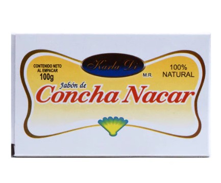 Jabón De Concha Nácar Barra 100G Karla Di