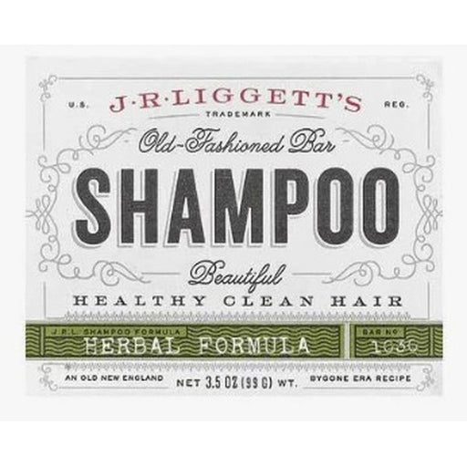 J.R. Liggett Shampoo-Herbal Old-Fashioned Bar Jabon En Barra De 3.5 Oz 049056102023