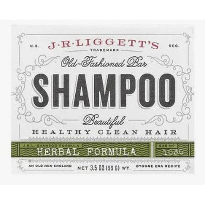 J.R. Liggett Shampoo-Herbal Old-Fashioned Bar Jabon En Barra De 3.5 Oz 049056102023