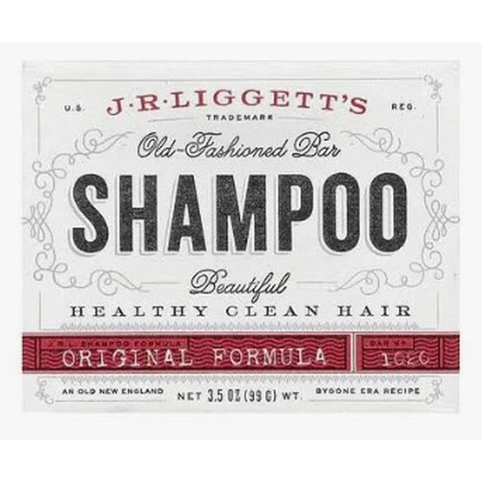 J.R. Liggett Shampoo-Original Old-Fashioned Bar Jabon En Barra De 3.5 Oz 049056102016