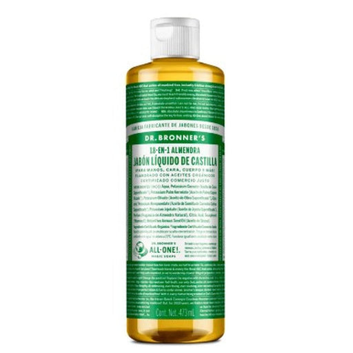 Jabon De Castilla Almendra 473Ml Dr Bronners 018787505809