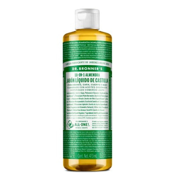 Jabon De Castilla Almendra 473Ml Dr Bronners 018787505809