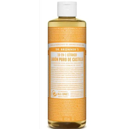 Jabon De Castilla Citricos 473Ml Dr Bronners 018787505823