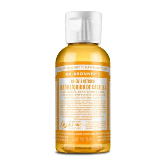 Jabon De Castilla Citricos 59Ml Dr Bronners 018787505526