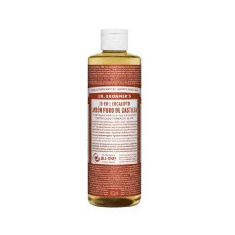 Jabon De Castilla Eucalipto 473Ml Dr Bronners 018787505830