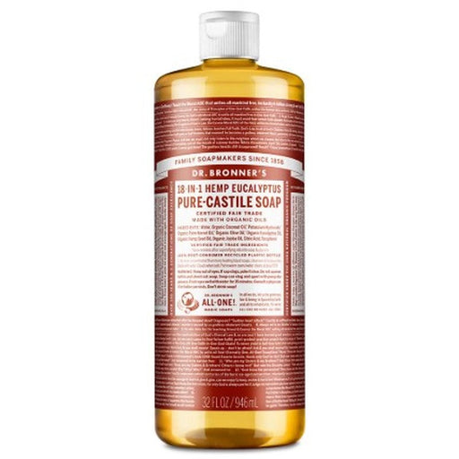 Jabon De Castilla Eucalipto 946Ml Dr Bronners 018787505939
