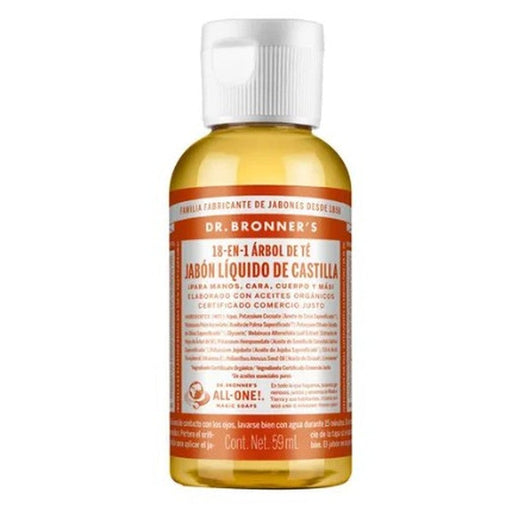 Jabon De Castilla Tea Tree 59Ml Dr Bronners 018787505571