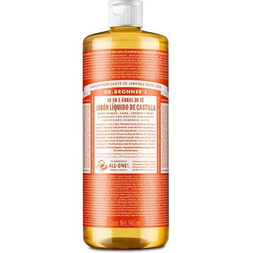 Jabon De Castilla Tea Tree 946Ml Dr Bronners 018787505977