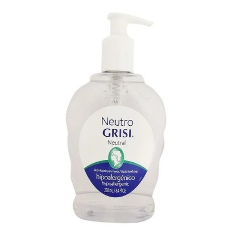 Jabon Liquido Manos Grisi Neutro 250Ml 037836050770
